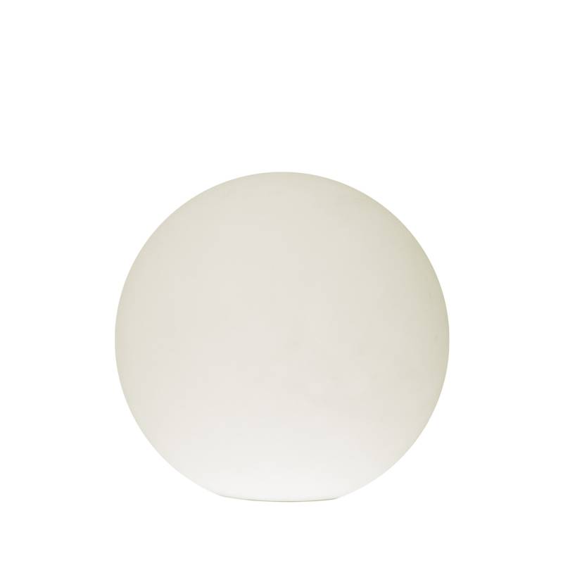 Leuchtobjekt outdoor KUGEL 30cm mit E27 Fassung - kaltweißes 1W Leuchtmittel von SATISFIRE