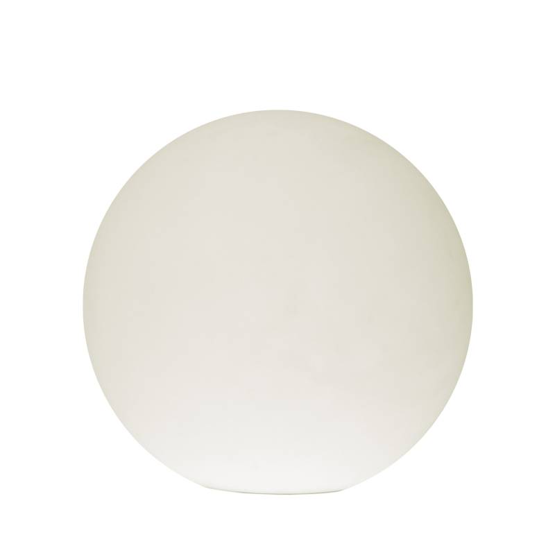 Leuchtobjekt outdoor KUGEL 40cm mit E27 Fassung - kaltweißes 1W Leuchtmittel von SATISFIRE