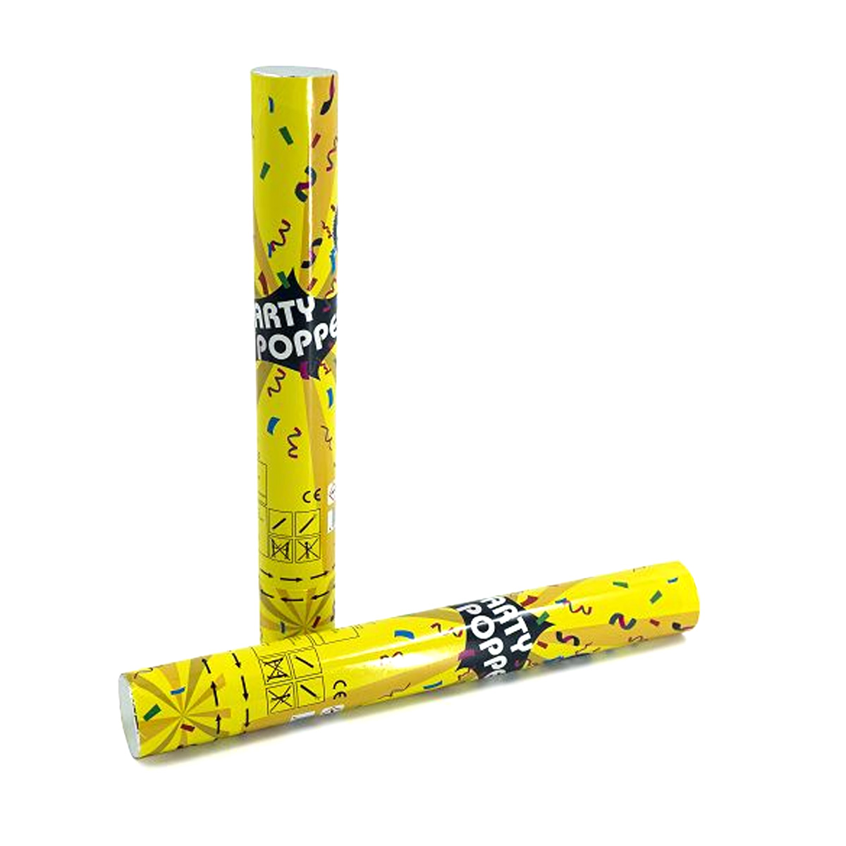 Party Popper, Konfetti Shooter 40cm - Schussweite 5-8m Party Popper, Konfetti Shooter 40cm - Schussweite 5-8m von SATISFIRE