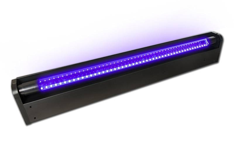Schwarzlicht LED UV Röhre 60cm Komplettset 10W High Power Longlife ... von SATISFIRE