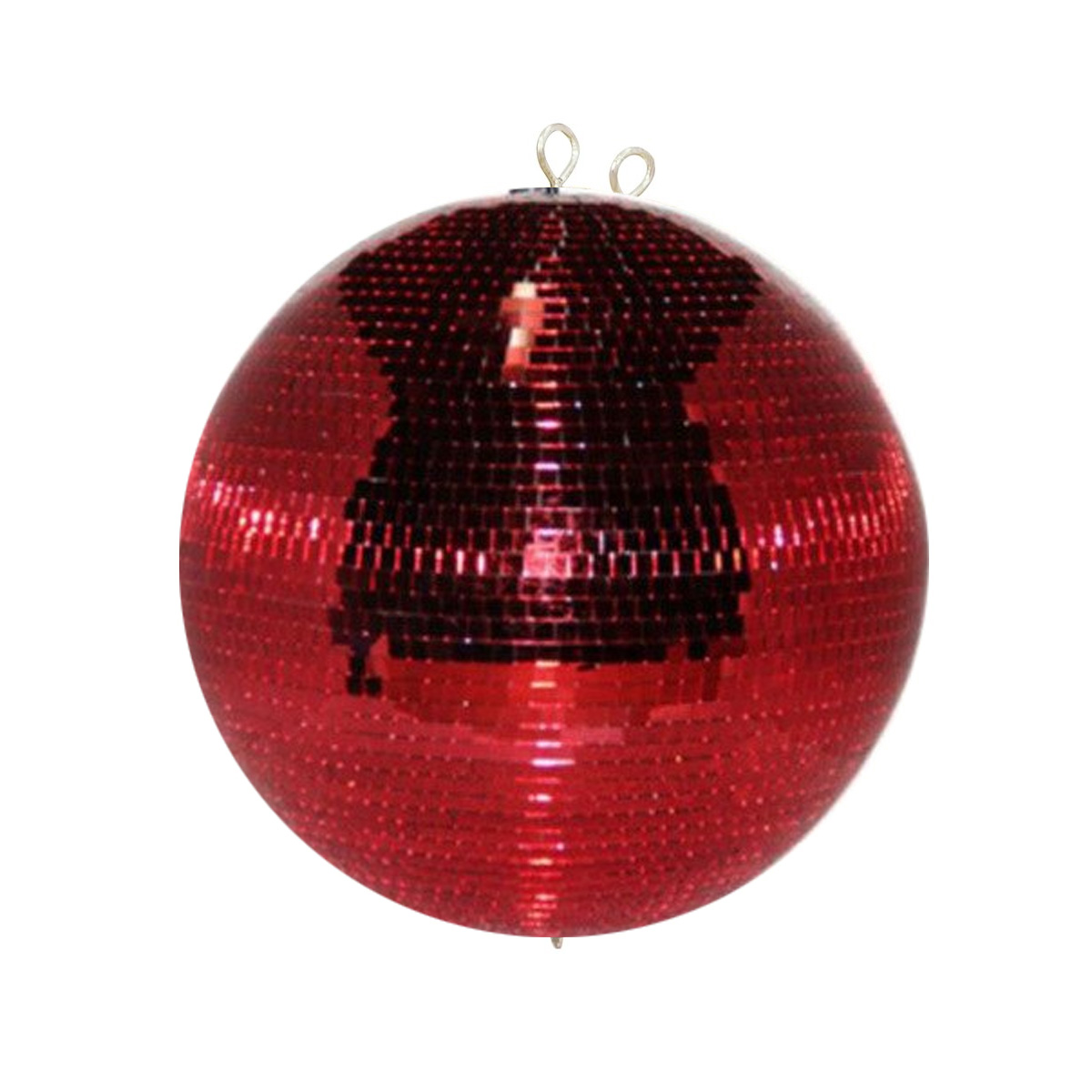 Spiegelkugel 30cm - Safety - Discokugel - Echtglas - 10x10mm Spiegel - rot Spiegelkugel 30cm - Safety - Discokugel - Echtglas - 10x10mm Spiegel - rot von SATISFIRE