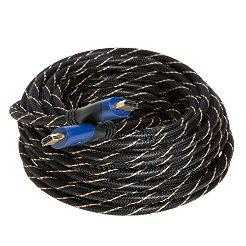50 FT HDMI Kabel 1.4 1080P Ethernet BluRay 3D TV DVD PS3 HDTV Xbox LCD LED 50 FT HDMI Kabel 1.4 1080P Ethernet BluRay 3D TV DVD PS3 HDTV Xbox LCD LED von SATMAXIMUM