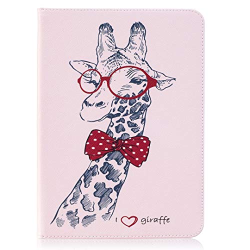 SATURCASE Schutzhülle für Samsung Galaxy Tab S3 9,7 Zoll, schönes Muster, PU-Leder, Klappetui, Ständer, Kartenfächer, Schutzhülle für Samsung Galaxy Tab S3 9,7 SM-T820 T825 (BFP-6) von SATURCASE