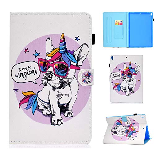 Schutzhülle für Apple iPad Pro 10.5 (2017) / iPad Air 3 10.5 (2019), schönes PU-Leder Flip Double Magnet Wallet Stand Card Slots Case Cover mit Auto Sleep/Wake Up Funktion DT-13 von SATURCASE
