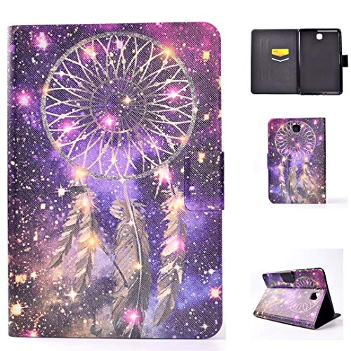 Schutzhülle für Samsung Galaxy Tab A 8.0 (2015) SM-T350 T355, schönes PU-Leder Flip Double Magnet Wallet Stand Card Slots Case Cover mit Auto Sleep/Wake Up Funktion ML-6 von SATURCASE