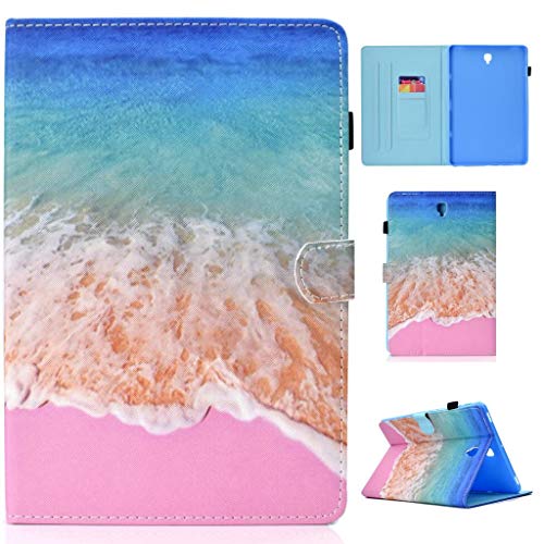 Schutzhülle für Samsung Galaxy Tab S4 10.5 SM-T830 T835, schönes PU-Leder Flip Double Magnet Wallet Stand Card Slots Case Cover mit Auto Sleep/Wake Up Funktion DT-11 von SATURCASE