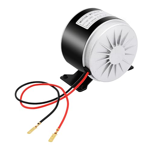Bürstenpermanentmagnetmotor Permanentmagnet Elektromotor anwendbar auf DIY Elektroroller Elektrofahrräder Schwarz 10.1 * 8.15cm Bürstenpermanentmagnetmotor Permanentmagnet Elektromotor anwendbar auf DIY Elektroroller Elektrofahrräder Schwarz 10.1 * 8.15cm von SAUADY