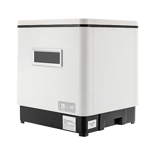 Mini-Geschirrspüler Edelstahl Kompakte Spülmaschine Tischgeschirrspüler für kann Geschirr Messer Gabeln Löffel Essstäbchen Tassen Weiß Schwarz 1500W Mini-Geschirrspüler Edelstahl Kompakte Spülmaschine Tischgeschirrspüler für kann Geschirr Messer Gabeln Löffel Essstäbchen Tassen Weiß Schwarz 1500W von SAUADY