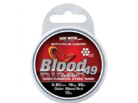 SG Blood49 0.60mm 16kg 35lb Coated Red 10m von SAVAGE GEAR