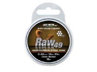 SG Raw49 0.45mm 16kg 35lb Uncoated Brown 10m von SAVAGE GEAR