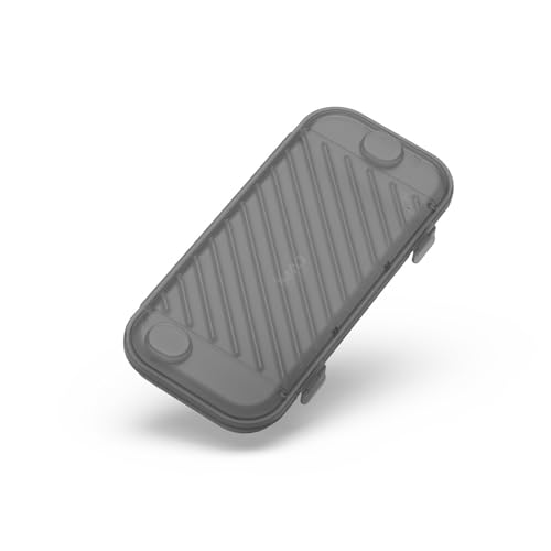 SAVAGE RAVEN by Skull & Co. Protective Case Carrying Storage Box for Nintendo Switch 2: Portable Slim Plastic Full Protection and Hard-Shell Case - Smoky Black SAVAGE RAVEN by Skull & Co. Protective Case Carrying Storage Box for Nintendo Switch 2: Portable Slim Plastic Full Protection and Hard-Shell Case - Smoky Black von SAVAGE RAVEN