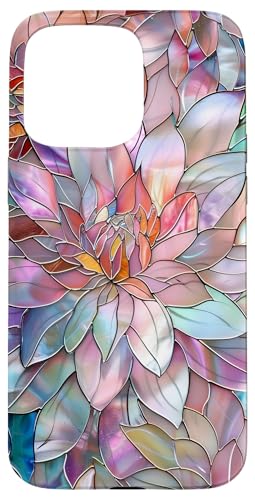 Floral Dahlie Pink Lila Ästhetische Blumen Hülle für iPhone 15 Pro Max Floral Dahlie Pink Lila Ästhetische Blumen Hülle für iPhone 15 Pro Max von SAVARLO