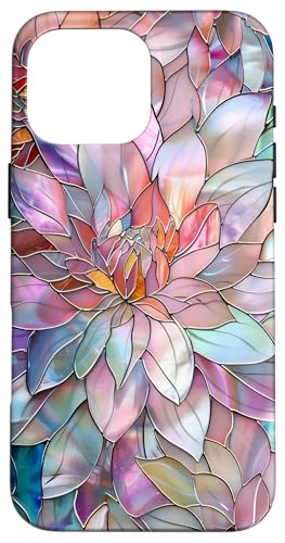 Floral Dahlie Pink Lila Ästhetische Blumen Hülle für iPhone 16 Pro Max Floral Dahlie Pink Lila Ästhetische Blumen Hülle für iPhone 16 Pro Max von SAVARLO