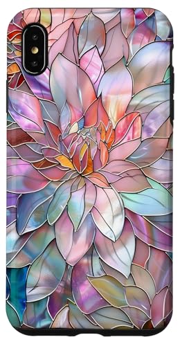 Floral Dahlie Pink Lila Ästhetische Blumen Hülle für iPhone XS Max Floral Dahlie Pink Lila Ästhetische Blumen Hülle für iPhone XS Max von SAVARLO