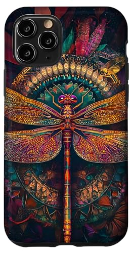 Libelle Boho Entomologie Insect Schwarz Hülle für iPhone 11 Pro Libelle Boho Entomologie Insect Schwarz Hülle für iPhone 11 Pro von SAVARLO