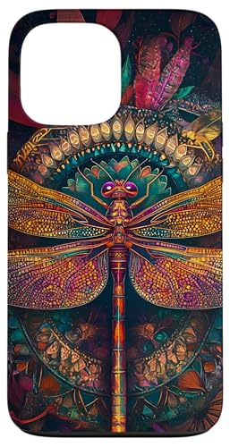 Libelle Boho Entomologie Insect Schwarz Hülle für iPhone 13 Pro Max Libelle Boho Entomologie Insect Schwarz Hülle für iPhone 13 Pro Max von SAVARLO