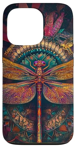 Libelle Boho Entomologie Insect Schwarz Hülle für iPhone 13 Pro Libelle Boho Entomologie Insect Schwarz Hülle für iPhone 13 Pro von SAVARLO
