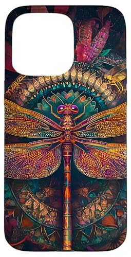 Libelle Boho Entomologie Insect Schwarz Hülle für iPhone 15 Pro Max Libelle Boho Entomologie Insect Schwarz Hülle für iPhone 15 Pro Max von SAVARLO