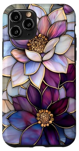 Lila Floral Dahlia Flower Botanical Nature Hülle für iPhone 11 Pro Lila Floral Dahlia Flower Botanical Nature Hülle für iPhone 11 Pro von SAVARLO