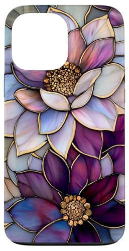 Lila Floral Dahlia Flower Botanical Nature Hülle für iPhone 13 Pro Max Lila Floral Dahlia Flower Botanical Nature Hülle für iPhone 13 Pro Max von SAVARLO