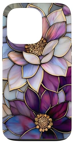 Lila Floral Dahlia Flower Botanical Nature Hülle für iPhone 13 Pro Lila Floral Dahlia Flower Botanical Nature Hülle für iPhone 13 Pro von SAVARLO