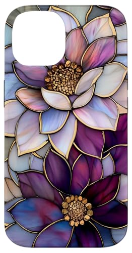 Lila Floral Dahlia Flower Botanical Nature Hülle für iPhone 14 Lila Floral Dahlia Flower Botanical Nature Hülle für iPhone 14 von SAVARLO