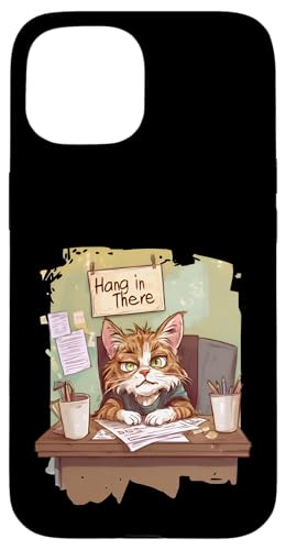 Lustiger Katzenliebhaber-Humor für Frauen Männer überarbeitete Hang in There Hülle für iPhone 15 Lustiger Katzenliebhaber-Humor für Frauen Männer überarbeitete Hang in There Hülle für iPhone 15 von SAVARLO