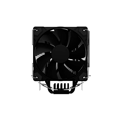 SAVIO CPU Kühler 120 mm “FROST” - Effizient CPU Cooler für PC - Lautloser CPU-Lüfter TDP 125W - Breite Kompatibilität mit AMD und Intel (Schwarz) von SAVIO