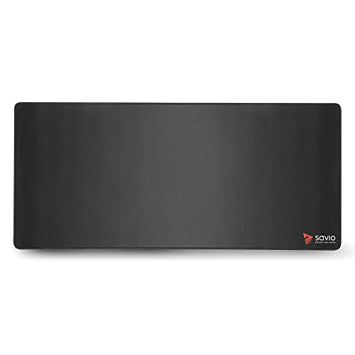 SAVIO Mauspad Gaming “Black Edition Turbo Dynamic” - Gaming Mauspad mit Saum - Gaming Mousepad - Mouse Pad für Gamer - 700x300x3mm (L) von SAVIO