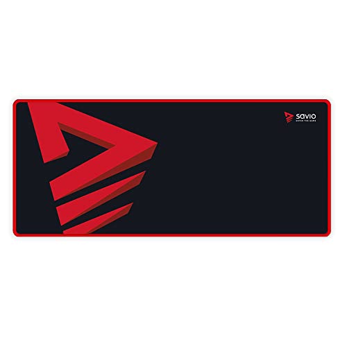SAVIO Mauspad Gaming “Turbo Dynamic” - Gaming Mauspad mit Saum - Gaming Mousepad - Mouse Pad für Gamer - 900x400x3mm (XL) von SAVIO