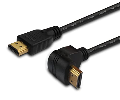 SAVIO – cl-04 cl-04 1,5 m Kabel, abgewinkelt V1.4 HDMI von SAVIO