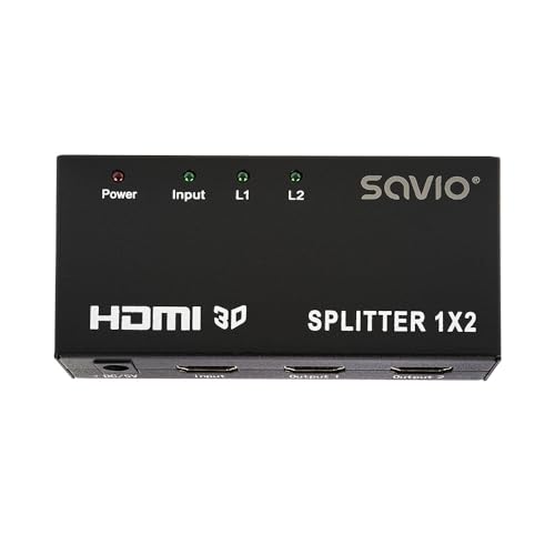 Savio CL-42 Video Splitter HDMI 2X HDMI von SAVIO