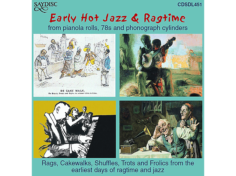 VARIOUS - Early Hot Jazz & Ragtime (CD) von SAYDISC