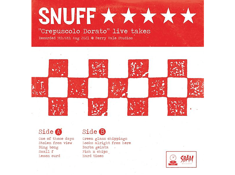 Snuff - CREPUSCOLO DORATO (LIVE TAKES) (Vinyl) von SBÄM RECOR
