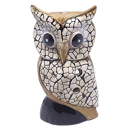Töpferflöte, 6-Loch AC/AG/SF Cracked Ceramic Ocarina, Einzigartiges Geschenk(AG) von SBJKLYRN