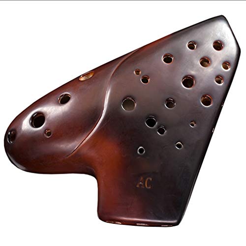Töpferflöte, Professionelle Leistung Typ 3 Röhre Alto C Smoky Clay Ocarina, Töpferflöte, Professionelle Leistung Typ 3 Röhre Alto C Smoky Clay Ocarina, von SBJKLYRN