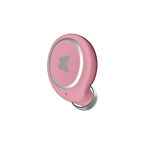 SBS Bluetooth Kopfhörer kabellos in Ear - Wireless Kopfhörer mit 2 Stunden Laufzeit, Mikrofon & Multipoint-Technologie - Funkkopfhörer in rosa für Apple iPhone Handy - Drahtlose Kopfhörer von SBS