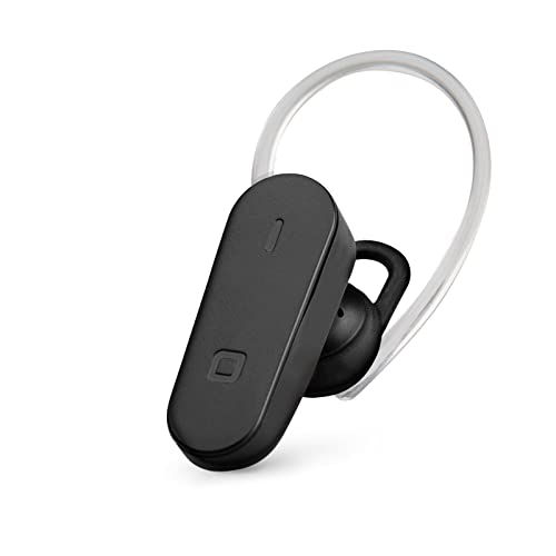 SBS Bluetooth Kopfhörer kabellos mit Mikrofon - Wireless Kopfhörer mit 4 Stunden Laufzeit, inkl. Ladekabel - Funkkopfhörer in schwarz für Apple iPhone Handy PC - Drahtlose Kopfhörer von SBS
