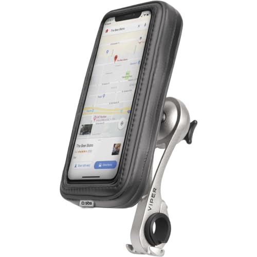 SBS Halterung für Motorrad Lenker- Handyhalterung für Smarphones bis zu 6 Zoll - Handyhalter aus Aluminium wasserbeständig mit Zertifikat IPX6 SBS Halterung für Motorrad Lenker- Handyhalterung für Smarphones bis zu 6 Zoll - Handyhalter aus Aluminium wasserbeständig mit Zertifikat IPX6 von SBS