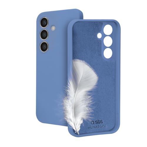 SBS Instinct Schutzhülle für Samsung S25, kompatibel mit kabellosem Laden, Soft-Touch-Oberfläche und Innenseite aus Mikrofaser, Schutz für Kamera und Tasten, Material TPU, Blau SBS Instinct Schutzhülle für Samsung S25, kompatibel mit kabellosem Laden, Soft-Touch-Oberfläche und Innenseite aus Mikrofaser, Schutz für Kamera und Tasten, Material TPU, Blau von SBS