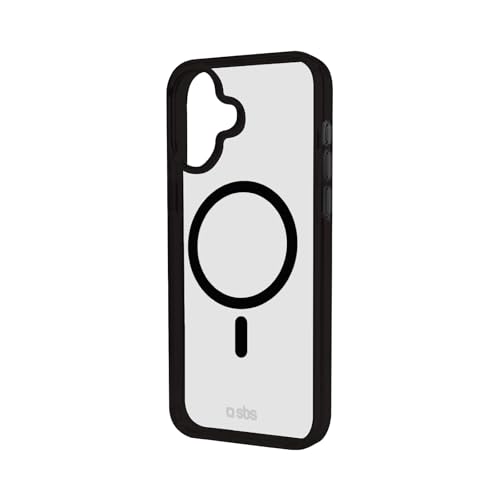 SBS Mag Frame Case - MagSafe Schutzhülle für iPhone 16 - flexibel und strapazierfähig, stoßfest, Kratzfest, Schutz für Kameras, Material TPU, schlankes Design, transparent und schwarz SBS Mag Frame Case - MagSafe Schutzhülle für iPhone 16 - flexibel und strapazierfähig, stoßfest, Kratzfest, Schutz für Kameras, Material TPU, schlankes Design, transparent und schwarz von SBS