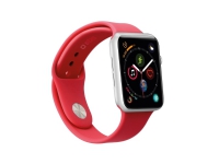 SBS Silikonarmband für Apple Watch 38/40/41mm, rot von SBS