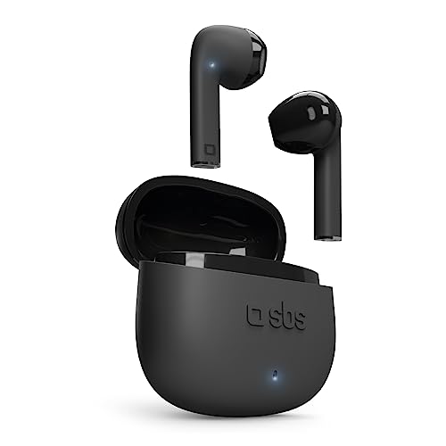 SBS TWS ONE Colour Ohrhörer mit Ladeetui, Touch-Bedienung und integriertem Mikrofon, Sprachassistent, bis zu 3 Stunden Hördauer, inkl. USB-C-Ladekabel, schwarz SBS TWS ONE Colour Ohrhörer mit Ladeetui, Touch-Bedienung und integriertem Mikrofon, Sprachassistent, bis zu 3 Stunden Hördauer, inkl. USB-C-Ladekabel, schwarz von SBS