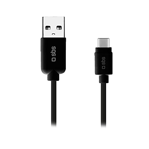 SBS tecablemicroc30 K 1.5 m USB auf USB-C schwarz – Kabel USB 3.0 (3.1 Gen 1), USB A, USB C, männlich/männlich, gerade, gerade von SBS