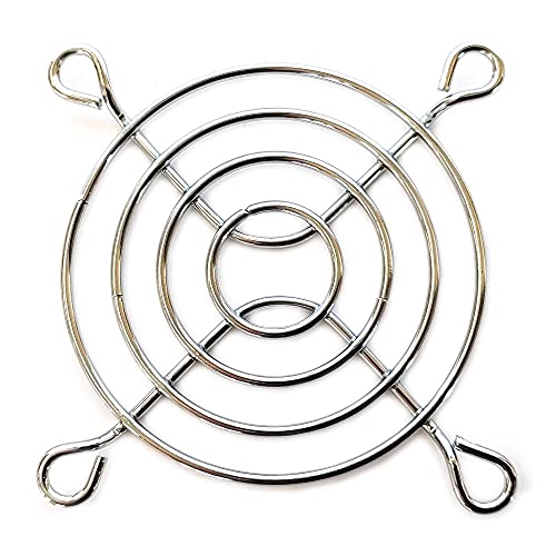 SC-HARDWARE Lüftergitter für 60 x 60mm Lüfter Schutzgitter Metall Abdeckung Fingerschutz von SC-HARDWARE