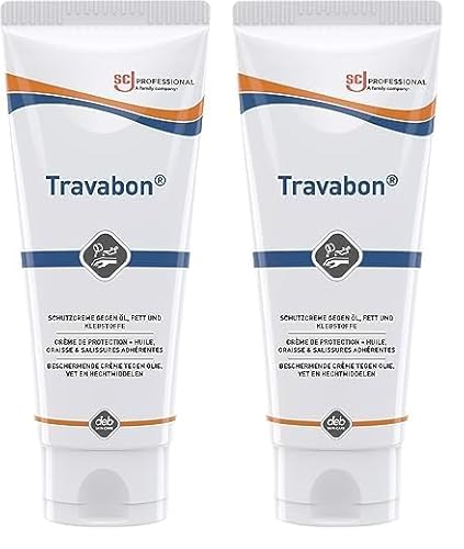 Stoko 20854 Travabon classic Hautschutz, 100 mL Tube (Packung mit 2) von SC Johnson Professional