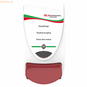 SC Johnson Seifenspender PROLINE RES1LDGER weiß/rot von SC Johnson