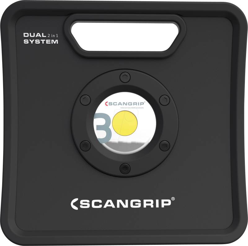 SCANGRIP 03.5441 - LED-Baustrahler NOVA 4K C+R, 4000 lm, 6000 K von SCANGRIP