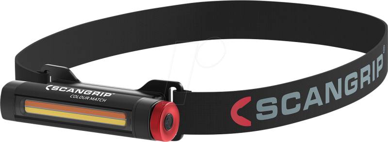 SCANGRIP 3.5659 - LED-Stirnleuchte UNIMATCH, 150 lm, CRI+, Stufenlose CCT-Funktion von SCANGRIP