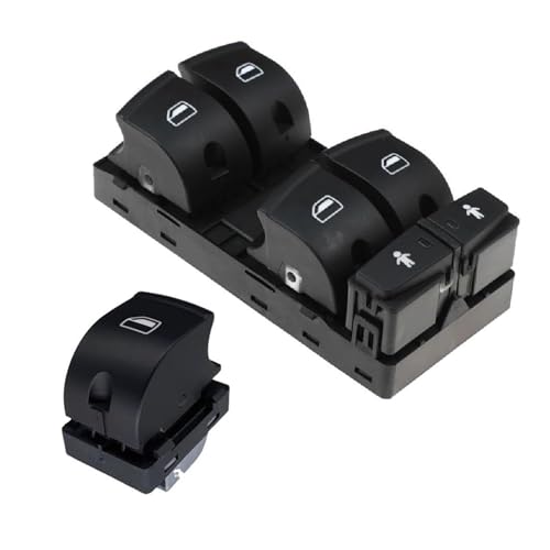 Für A&udi Q7 2007-2015 Für A&udi A6 2005-2011 Elektrische Fensterheber Control Schalter Glas Heber Regler Taste 4F0959851G Auto Fensterheber Schalter(4) von SCBSTKBGGW